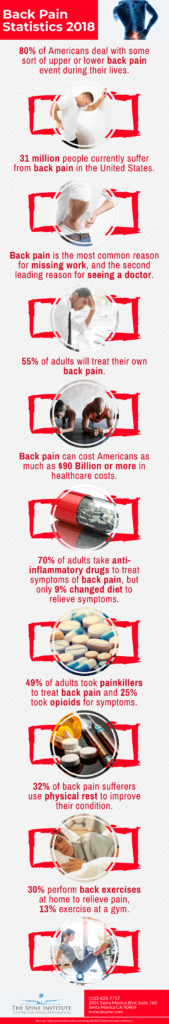 Statistics Related to Back Pain from 2018 [Infographic]