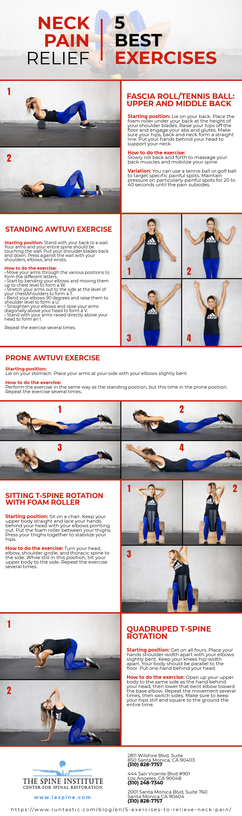 Neck Pain Relief Exercises